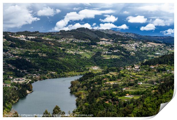 The Douro Valley Print by DiFigiano Photography