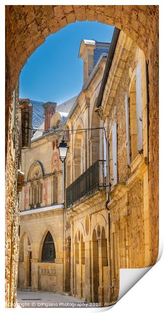 Pays-de-Belves Print by DiFigiano Photography