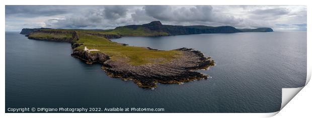 Neist Point Panorama Print by DiFigiano Photography