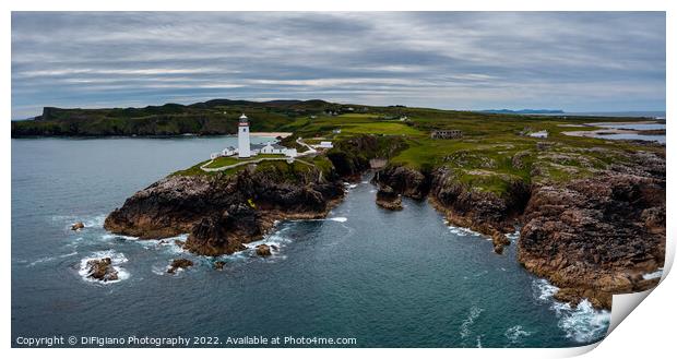 Fanad Head Panorama Print by DiFigiano Photography