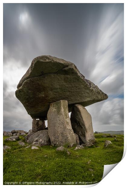 Kilclooney Dolmen 2 Print by DiFigiano Photography