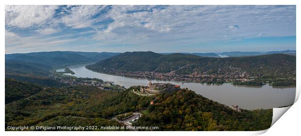 Visegrad and The Danube Bend Print by DiFigiano Photography