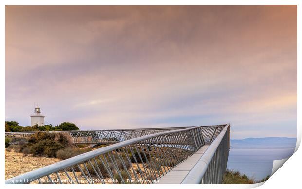 Mirador de Santa Pola Print by DiFigiano Photography