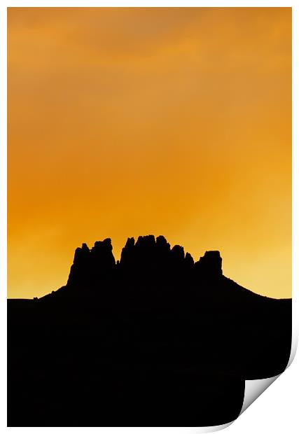 Almost Mexican Hat Print by DiFigiano Photography