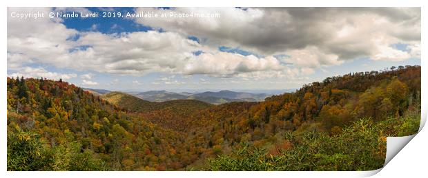 Graveyard Fields Print by DiFigiano Photography