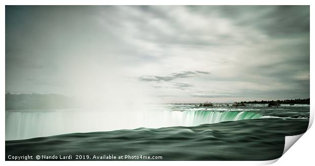 Horseshoe Falls II Print by DiFigiano Photography