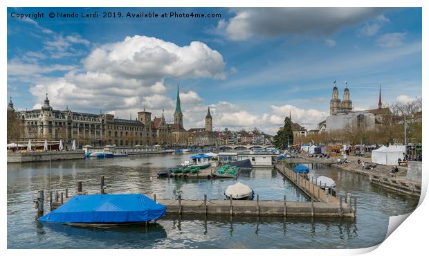 The Limmat Print by DiFigiano Photography