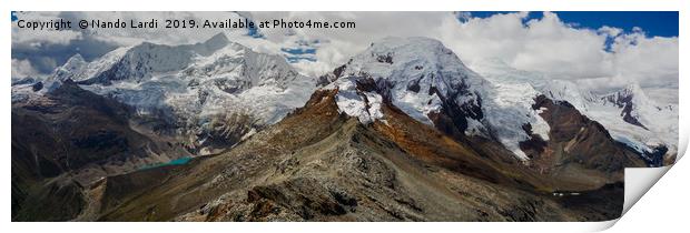 The Cordillera Print by DiFigiano Photography