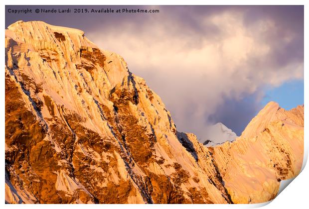 Sunset Ridge Print by DiFigiano Photography