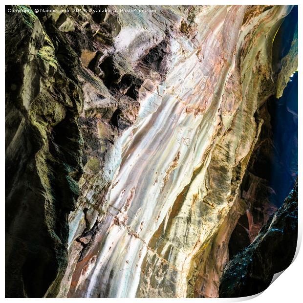 Tamina Gorge 1 Print by DiFigiano Photography