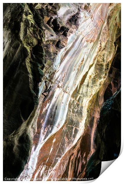 Tamina Gorge 2 Print by DiFigiano Photography