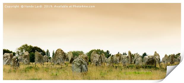 Carnac Sunrise Print by DiFigiano Photography