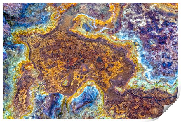 Rio Tinto Abstract Print by DiFigiano Photography