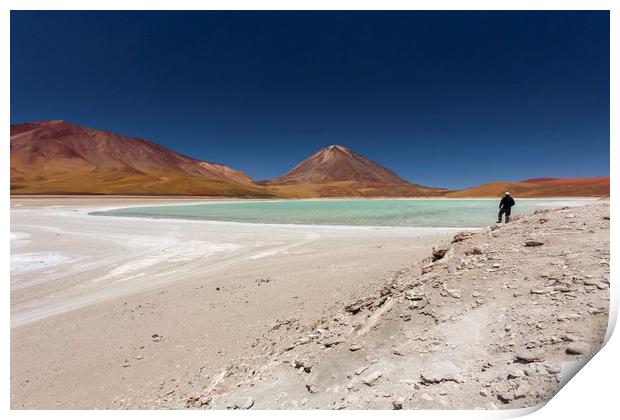 Atacama Desert, Bolivia Print by Phil Spalding