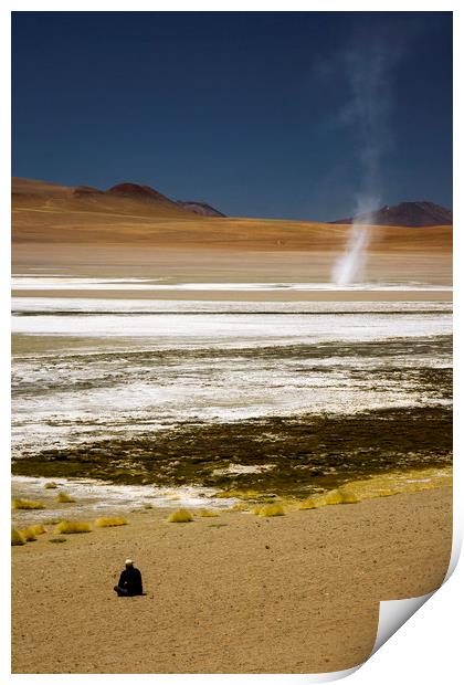 Atacama Desert, Bolivia Print by Phil Spalding