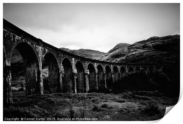 Glenfinnan Viaduct Print by Connor Carter