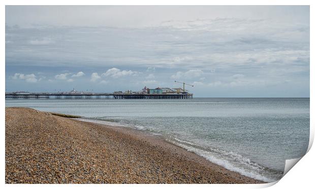 Brighton Seafront,  Pier,  Print by kathy white