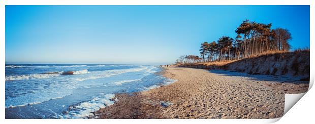 Prerow beach Print by Steffen Gierok-Latniak