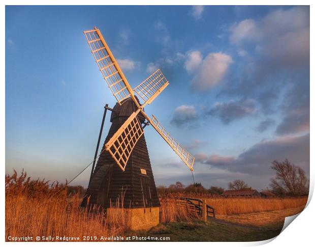        Windmill                          Print by Sally Redgrave