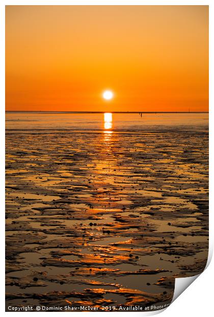 i-Sunset Print by Dominic Shaw-McIver