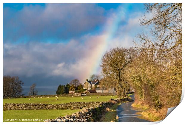 Another Lucky Teesdale Farmer Print by Richard Laidler