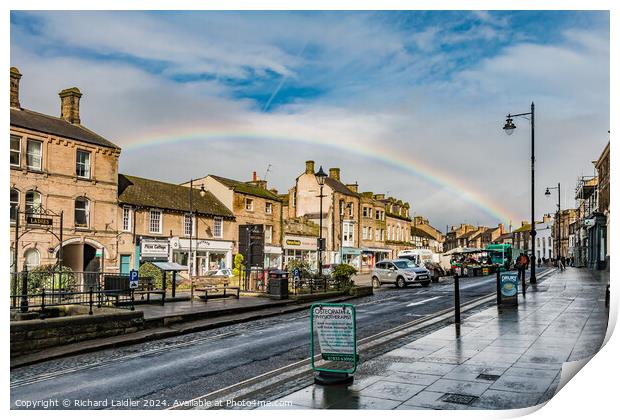 Barney Rainbow Print by Richard Laidler