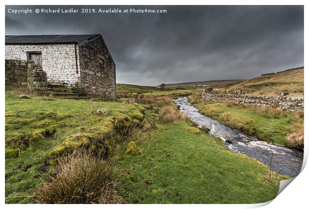 High Beck Head, Upper Teesdale Print by Richard Laidler