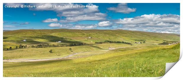 Harwood Farms, Upper Teesdale, Panorama Print by Richard Laidler