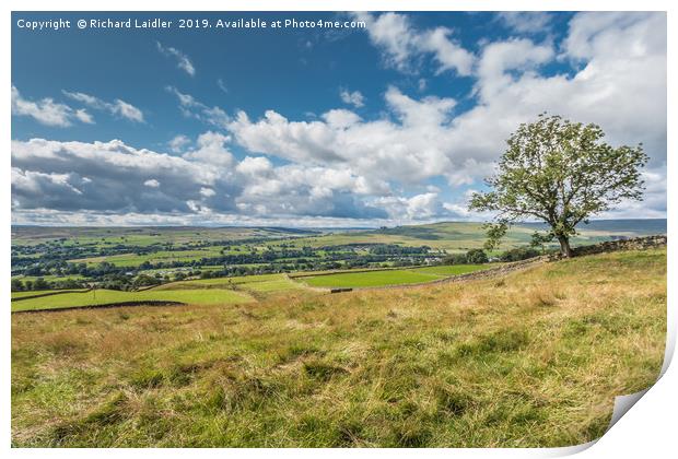 Big Sky over Lunedale from Blunt House Print by Richard Laidler
