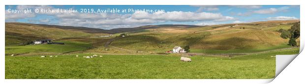 Harwood, Upper Teesdale, Panorama Print by Richard Laidler