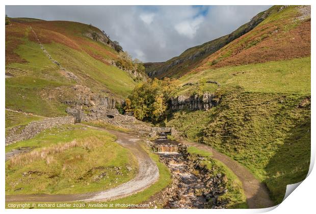 Swinner Gill, Swaledale Print by Richard Laidler