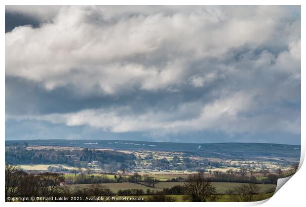 Another Bright Interval on Barningham Print by Richard Laidler