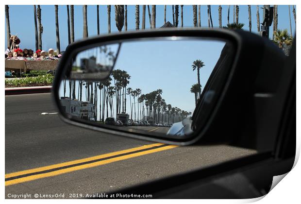Roadtrip through California Print by Lensw0rld 