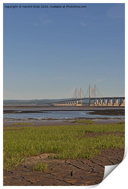 Second Severn Crossing Print by Harshil Shah