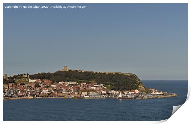 Scarborough, North Yorkshire Print by Harshil Shah