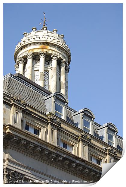 Glasgow Royal Exchange Print by Iain McGillivray