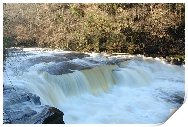 Falls of Clyde Print by Iain McGillivray
