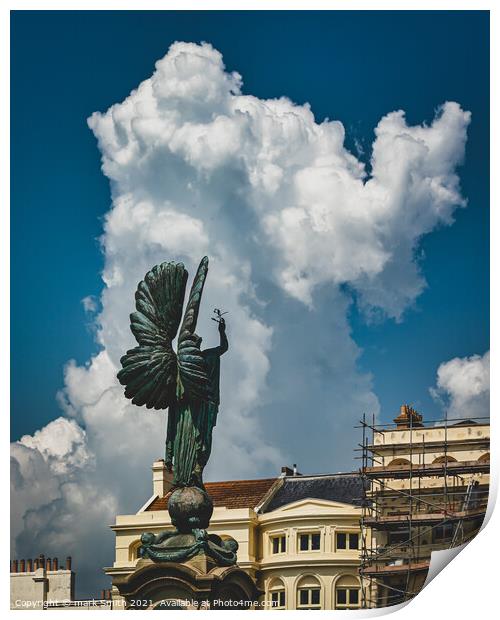 heavens above hove Print by mark Smith