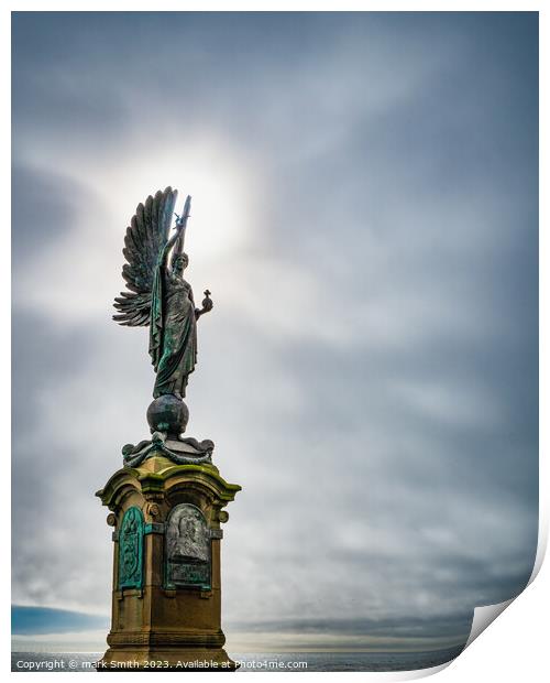Angel of Peace Print by mark Smith
