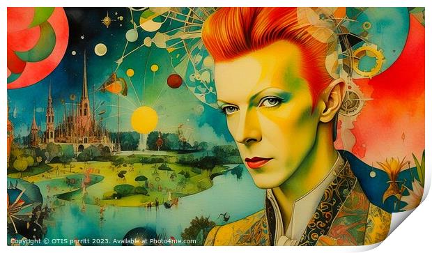 BOWIEISM 6 Print by OTIS PORRITT