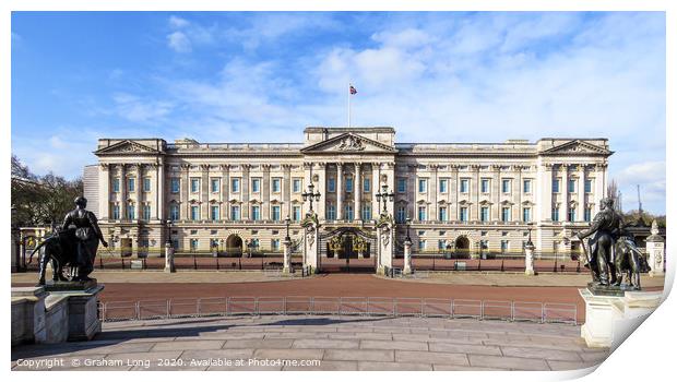 Buckingham Palace  Print by Graham Long