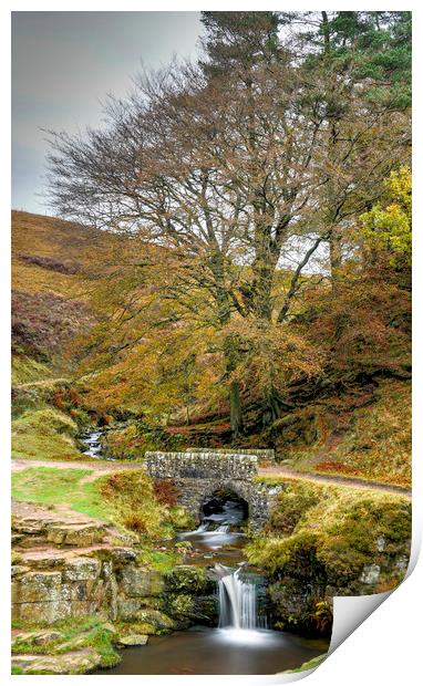 Three shires head Derbyshire Print by Robbie Spencer