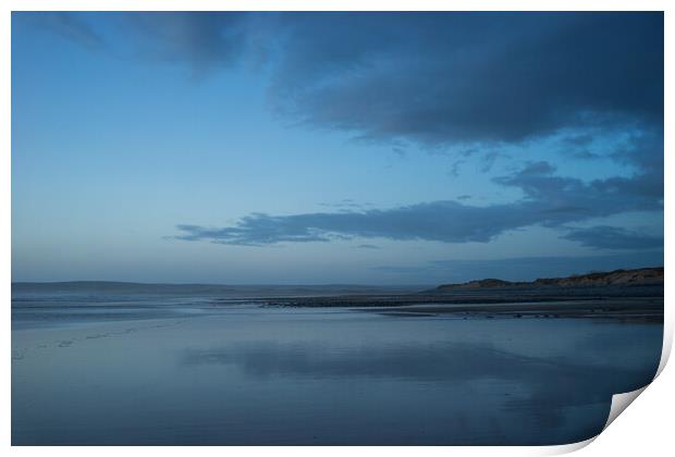 Coastal Blues Print by Tony Twyman