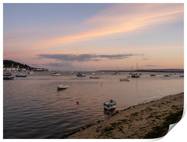 Instow sunrise Print by Tony Twyman