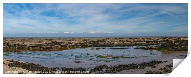 Helwell Bay, Somerset Print by Adrian Rowley