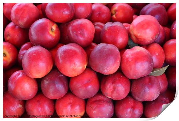 Apples Print by M. J. Photography