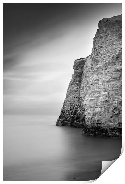 Botany Bay Cliffs Print by Sam Bradley