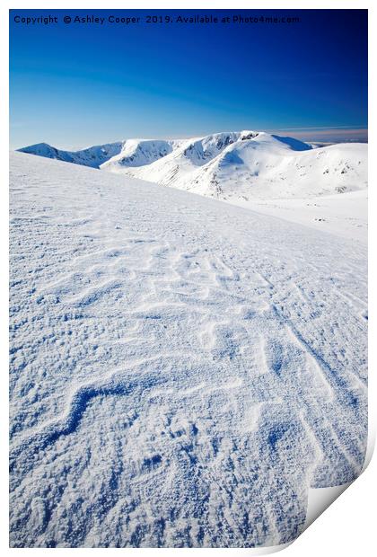 Cairngorm winter. Print by Ashley Cooper