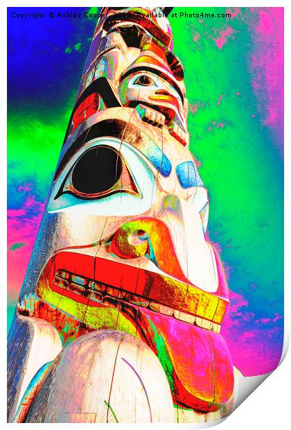 Totem. Print by Ashley Cooper