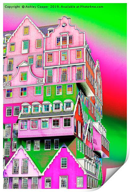 Amsterdam House. Print by Ashley Cooper